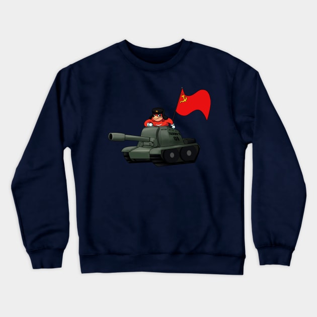 VRCHAT Russian Knuckles Crewneck Sweatshirt by TazawaK